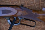 Savage 1895, checkered, appears tastefully cleaned up, 303 Sav. cal. - 7 of 12