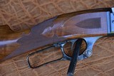Savage 1895, checkered, appears tastefully cleaned up, 303 Sav. cal. - 4 of 12