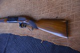 Savage 1899 Engraved 22 Savage Highpower, perch belly stock, takedown, high luster blue, pistol grip, very nice. Rare predecessor to the 
