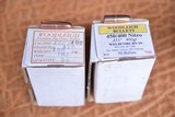 Woodleigh 450/400 bullets, 2 boxes, 50/ box, one solids, one softs, both 400g.