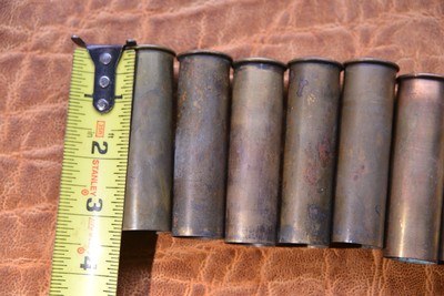 10 ga Brass shells 23 pcs total, 20 Winchester 3 1/4