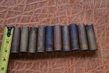 10 ga Brass shells 23 pcs total, 20 Winchester 3 1/4