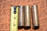 10 ga Brass shells 23 pcs total, 20 Winchester 3 1/4