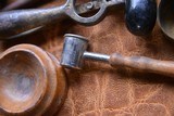 Black powder reloading equiptment, assorted stuff, 28ga to 10ga. antique tools - Image 4 of 5