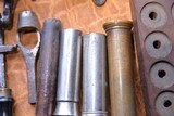 Black powder reloading equiptment, assorted stuff, 28ga to 10ga. antique tools - Image 3 of 5