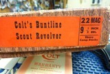 COLT SCOUT BUNTLINE 22 MAG 9.5