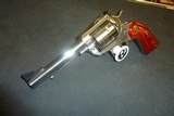 RUGER NEW MODEL BLACKHAWK/BISLEY FRAME .45 COLT S/S REVOLVER - 2 of 14
