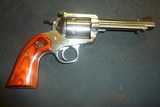 RUGER NEW MODEL BLACKHAWK/BISLEY FRAME .45 COLT S/S REVOLVER - 7 of 14