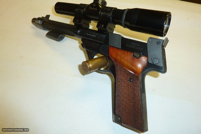 HI STANDARD MODEL 106 MILITARY/ SUPERMATIC CITATION PISTOL.