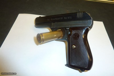 FNH MODEL 27 NAZI MARKED.