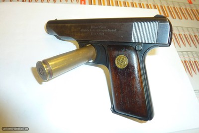 Deutsche Werke Ortgies 7.65 cal 3.5" bbl