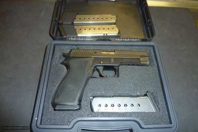 SIG SAUER P220 45 ACP 4.4" BBL WITH FACTORY MODIFICATIONS