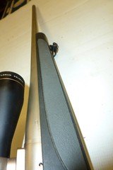 Remington 700 Stainless 300WSMBlack Synthetic stock with grey inserts - 11 of 14