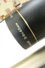 Remington 700 Stainless 300WSMBlack Synthetic stock with grey inserts - 7 of 14