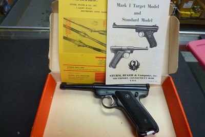 Ruger Mark l Standard 22 cal 4.75