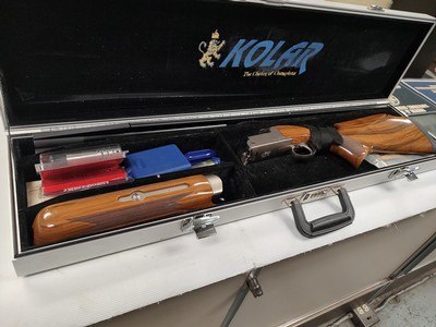 Kolar T/S 12 ga 34" Single Barrel Shotgun. - Image 3 of 15
