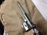 Smith and Wesson model 63 NO DASH with 4" barrel and custom shop grips
- 3 of 4