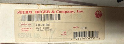 Ruger Red Label 12 Ga, 26