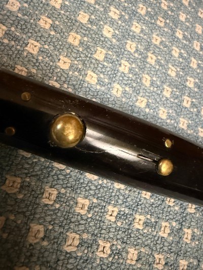 ORIGINAL c.1960'S RIZZUTO ESTILETO MILANO FULL 11" (SCARCE), BAYONET BLADE SWITCHBLADE KNIFE. - Image 5 of 12