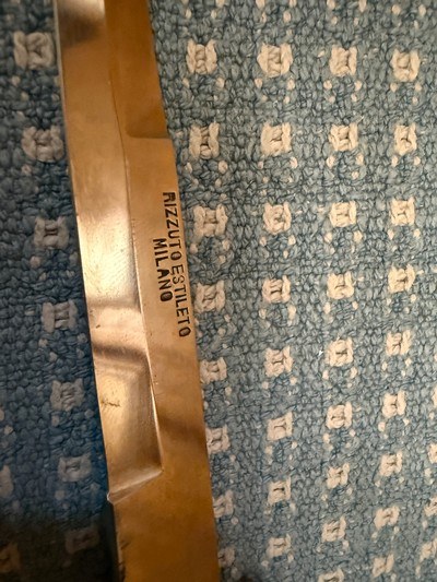 ORIGINAL c.1960'S RIZZUTO ESTILETO MILANO FULL 11" (SCARCE), BAYONET BLADE SWITCHBLADE KNIFE. - Image 3 of 12