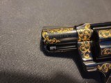 Colt Detective Special Blued Leonard Francolini Master Engraved Gold Inlay MINT - 5 of 14
