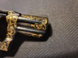Colt Detective Special Blued Leonard Francolini Master Engraved Gold Inlay MINT - 9 of 14