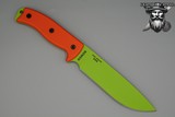 ESSE 6 Orange G10 Venom Green Blade ESSE-6P-VG - 2 of 12