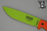 ESSE 6 Orange G10 Venom Green Blade ESSE-6P-VG - 4 of 12