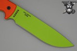 ESSE 6 Orange G10 Venom Green Blade ESSE-6P-VG - 5 of 12