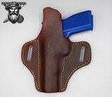 Custom Made Horsehide Holster for Browning Hi-Power - 2 of 5