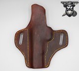 Custom Made Horsehide Holster for Browning Hi-Power - 4 of 5