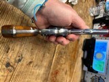 S&W 651-1 22 mag revolver.“J” frame, 4” barrel, square butt 6-shot revolver in stainless steel. - 6 of 8