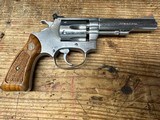 S&W 651-1 22 mag revolver.
“J” frame, 4” barrel, square butt 6-shot revolver in stainless steel. - 2 of 8