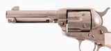 COLT SINGLE ACTION ARMY, NICKEL,.45 CALIBER, 4 3/4" BARREL, 1916 NEW ORLEANS SHIPPED - 4 of 14