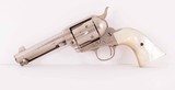COLT SINGLE ACTION ARMY, NICKEL,.45 CALIBER, 4 3/4" BARREL, 1916 NEW ORLEANS SHIPPED - 1 of 14