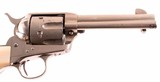 COLT SINGLE ACTION ARMY, NICKEL,.45 CALIBER, 4 3/4" BARREL, 1916 NEW ORLEANS SHIPPED - 3 of 14