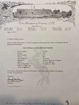 COLT SAA, BLUE, MANUFACTURED 1902, 4 3/4" BARREL,45 CALIBER - 2 of 14