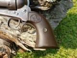 COLT SINGLE ACTION ARMY, 44 - 40, BLUE, 4 3/4" BARREL, MANUFACTURED 1905, EL PASO SHIPPED - 14 of 14