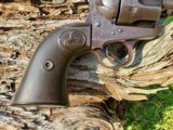 COLT SINGLE ACTION ARMY, 44 - 40, BLUE, 4 3/4" BARREL, MANUFACTURED 1905, EL PASO SHIPPED - 12 of 14