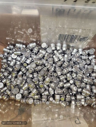 500 ct.
45 Cal. 285 grain lead bullets