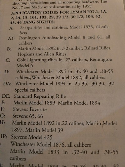 Lyman 2D Tang Sight - Image 4 of 4