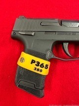 NEW Sig Sauer P365 380 ACP - 2 of 6