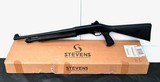 LIKE NEW, SAVAGE ARMS/Stevens Model 320 Security Pump 12 Gauge Shotgun
Model # 19495