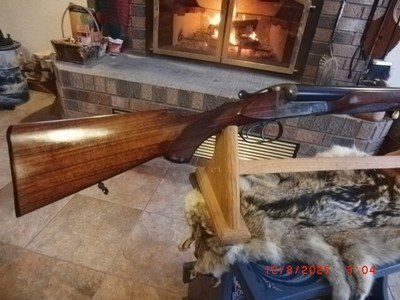 JP Sauer & Sohn Model 60 Delux 12 ga SxS Shotgun S/N 286829