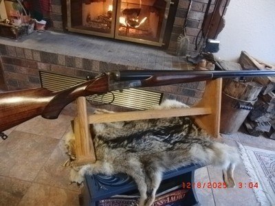 JP Sauer & Sohn Model 60 Delux 12 ga SxS Shotgun S/N 286829