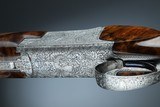 Browning superposed shotgun Model B25 in 20 Gauge engraved by master engraver Angelo Bee - 9 of 15