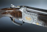 Browning Superposed Model B25 shotgun in 20 Gauge engraved by master engraver, Angelo Bee. One of one. - 1 of 15