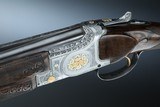 Browning Superposed Model B25 shotgun in 20 Gauge engraved by master engraver, Angelo Bee. One of one. - 10 of 15
