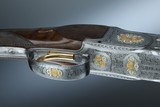 Browning Superposed Model B25 shotgun in 20 Gauge engraved by master engraver, Angelo Bee. One of one. - 6 of 15