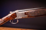 Browning Model B25 superposed shotgun engraved by master engraver, Angelo Bee - 8 of 15